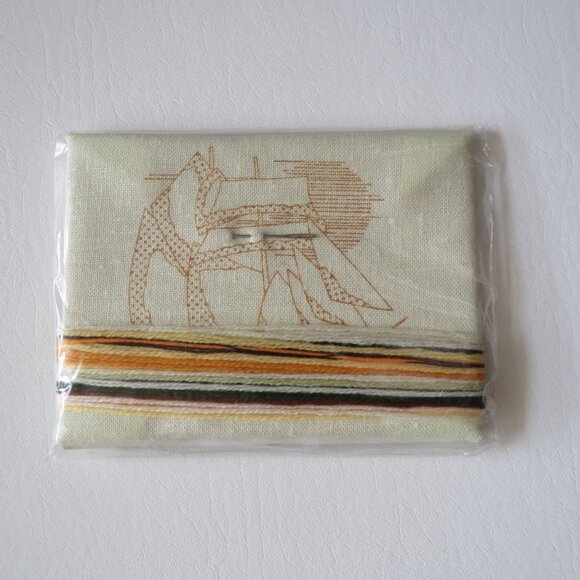 Jiffy Stitchery Clipper Schooner Yacht Ships Lot of 3 Needlepoint Vintage Kits - Picture 3 of 7